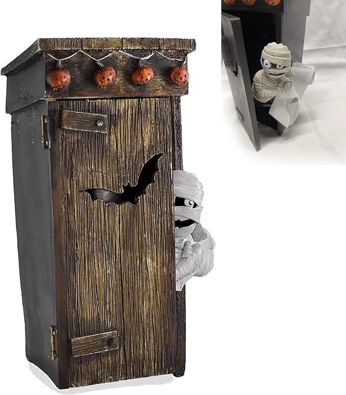 🔥Funny Outhouse Mummy Toy