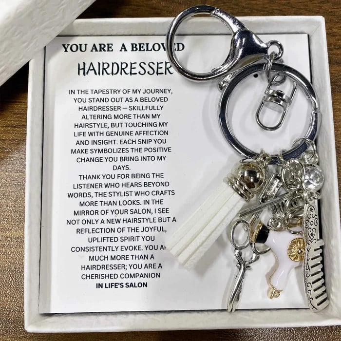 💕Hairstylist Gift Keychain