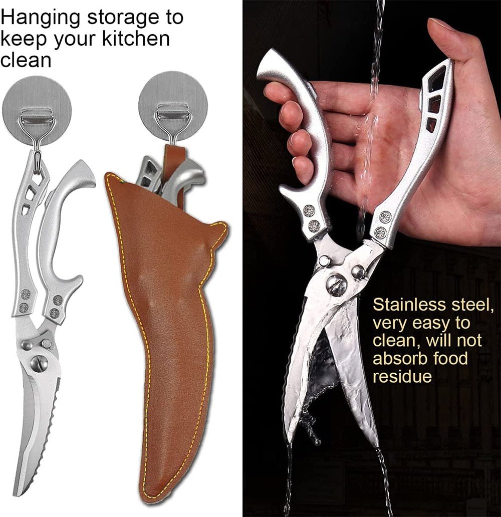 Heavy Duty Stainless Steel Bone-Cut Scissors