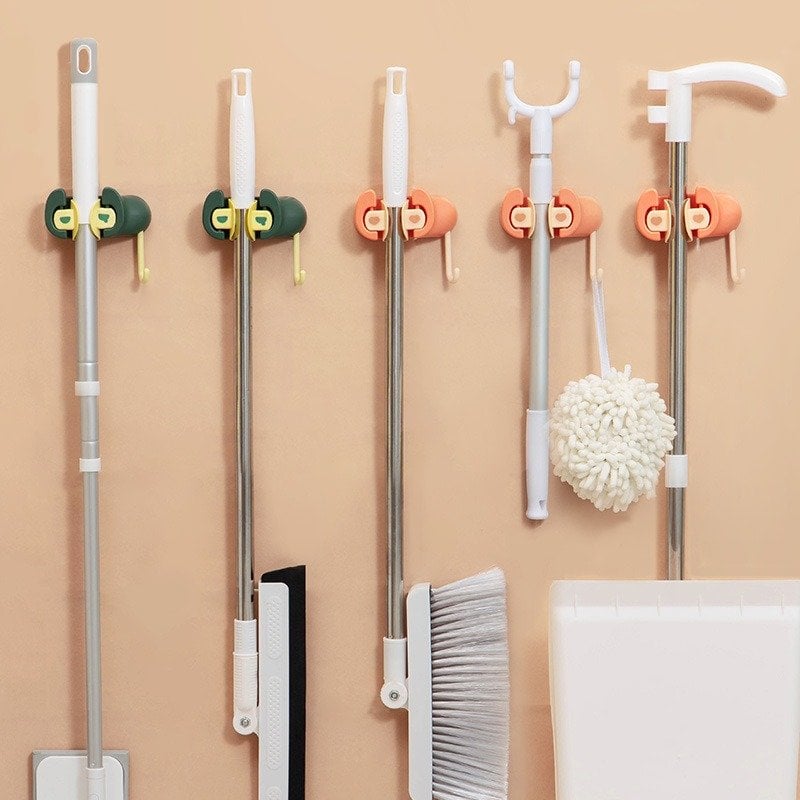 Wall Mounted Mop Organizer-(Save $30 Only Today!)