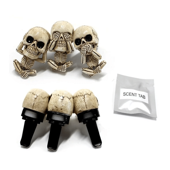 💖 EVIL SKULLS WITH AIR FRESHENER