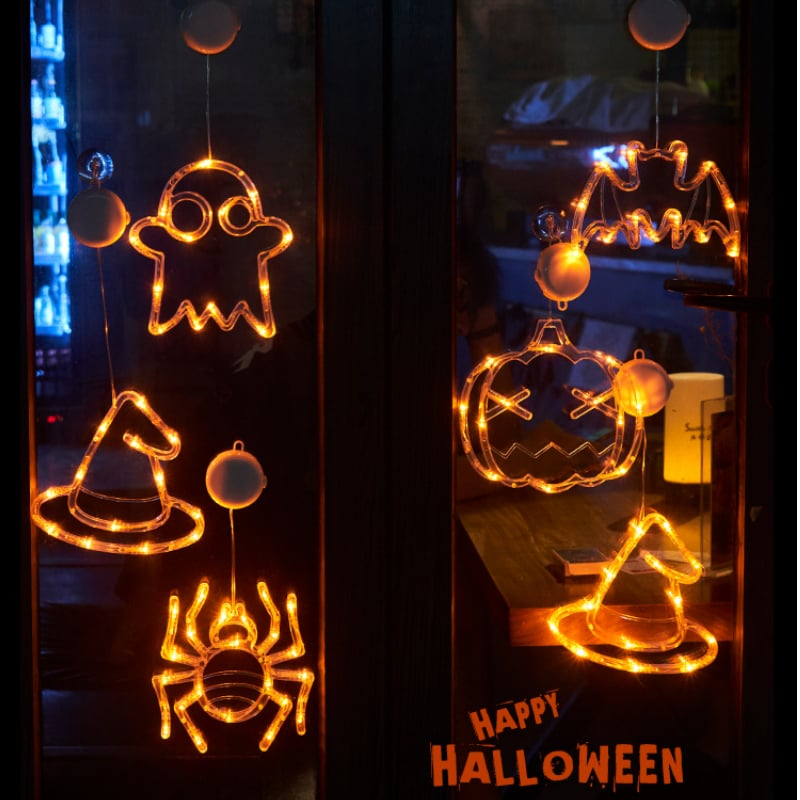 ✨ Upgrade Halloween Window Lights  Decorations