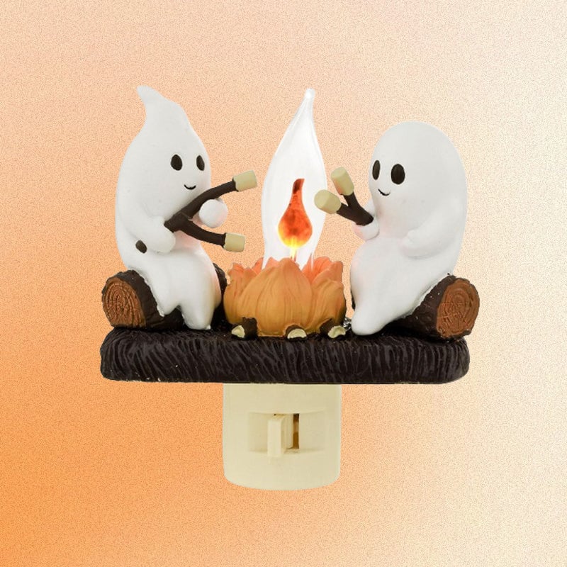 USB Ghost Campfire Flickering Nightlight✨🔥👻