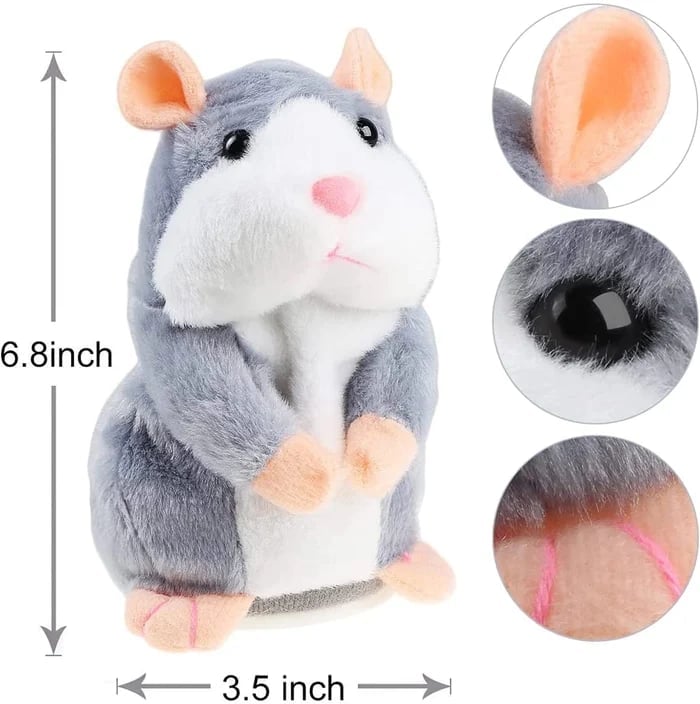 Talking Hamster Plush Toy