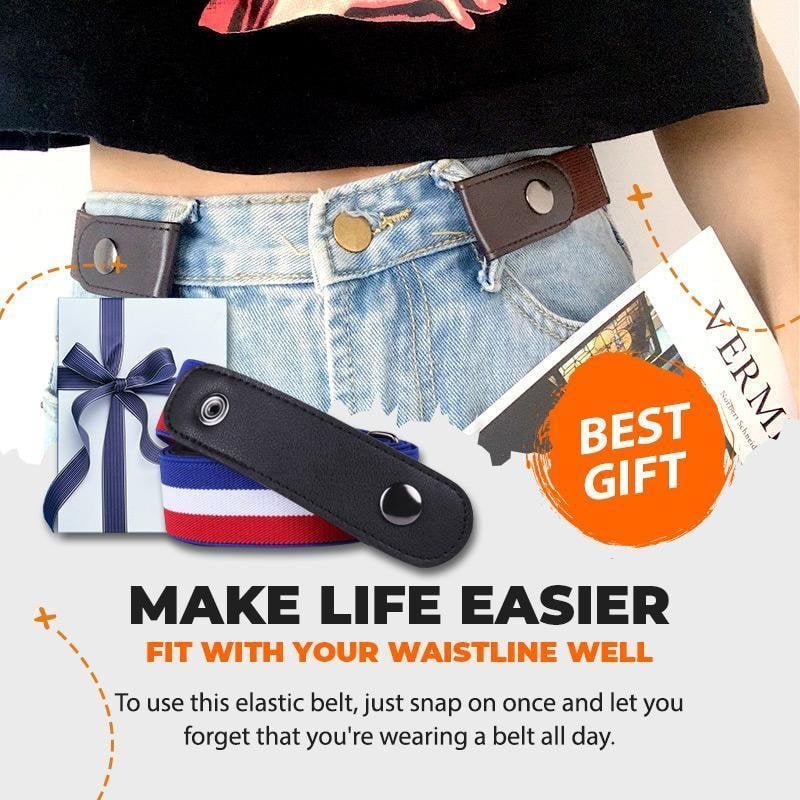 Buckle-free Invisible Elastic Waist Belts