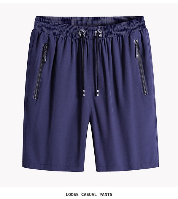 🔥Men's Plus Size Ice Silk Stretch Shorts