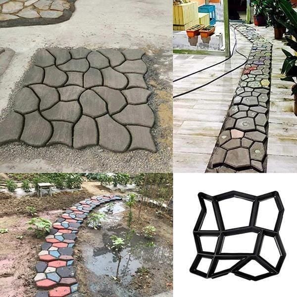 🎁 DIY Patio Paving Mold