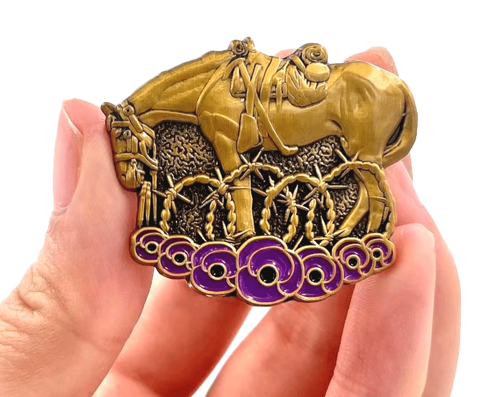 Limited Edition War Horse Remembered Brooch