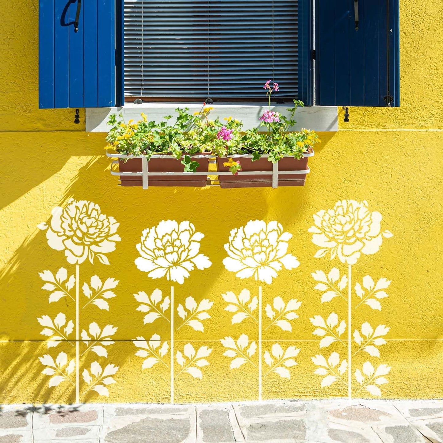 Garden Fence Large Flower Stencils🌻DIY Decoration