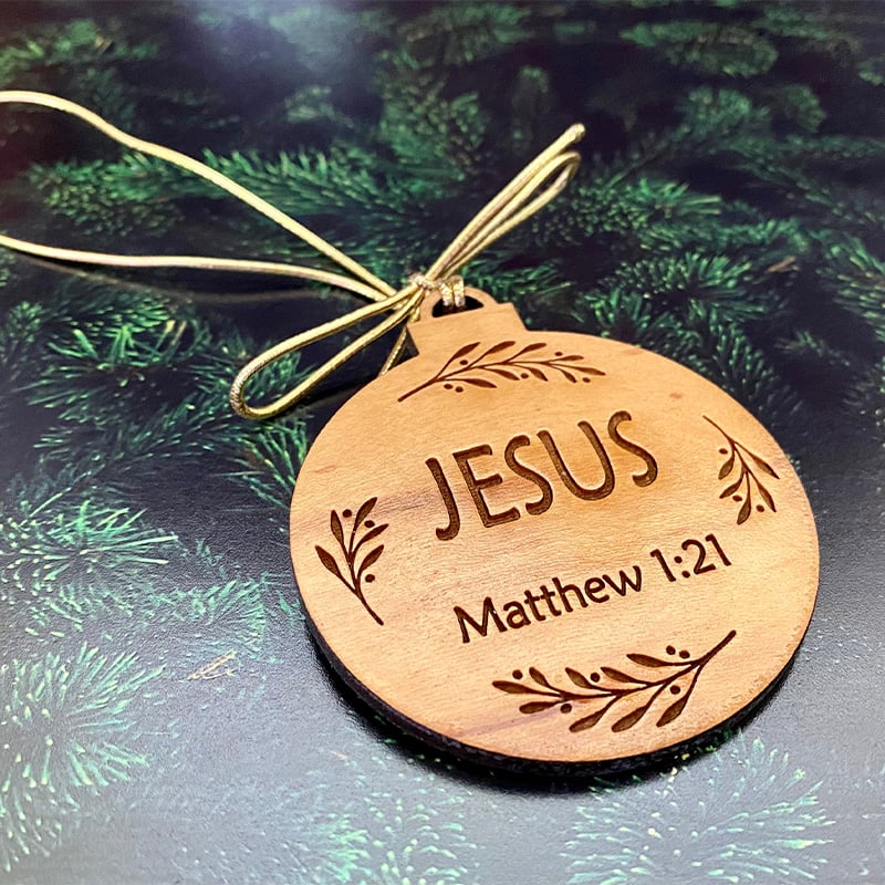 Names Of Jesus Ornaments (25 Pcs)