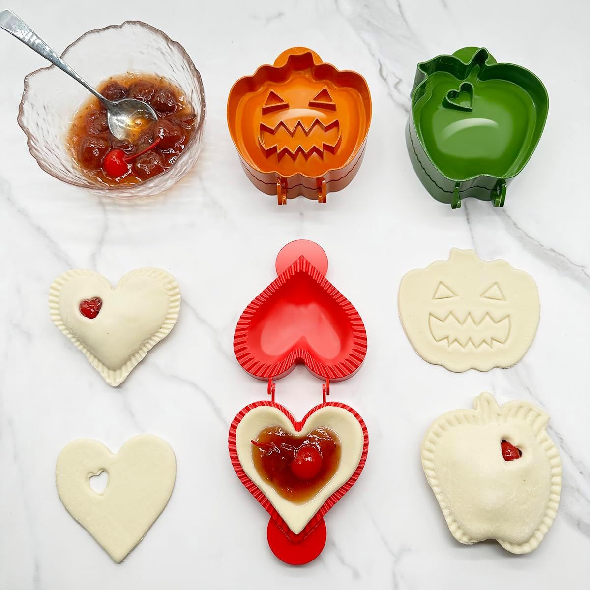 🎃 Fall Hand Pie Molds Set of 3