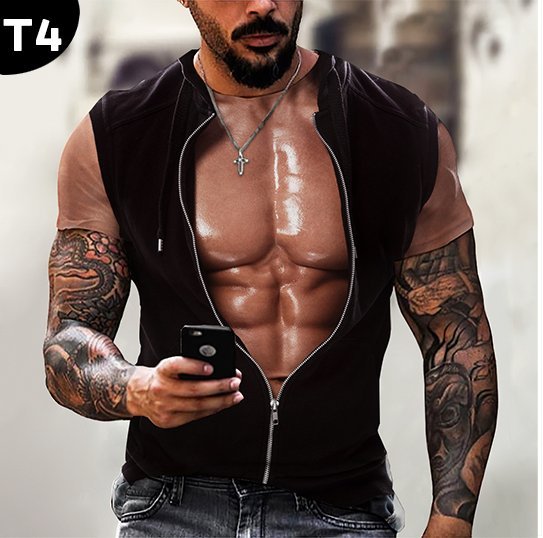 🤣Special Father's Day gift🤣MUSCLE TATTOO All Over Print T-Shirt