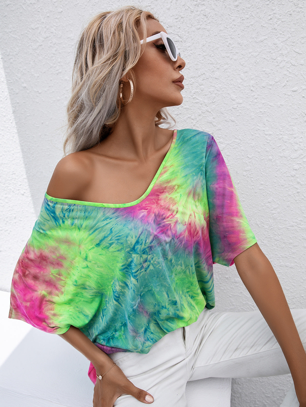 2023 Summer New Tie-dye Women's T-Shirt