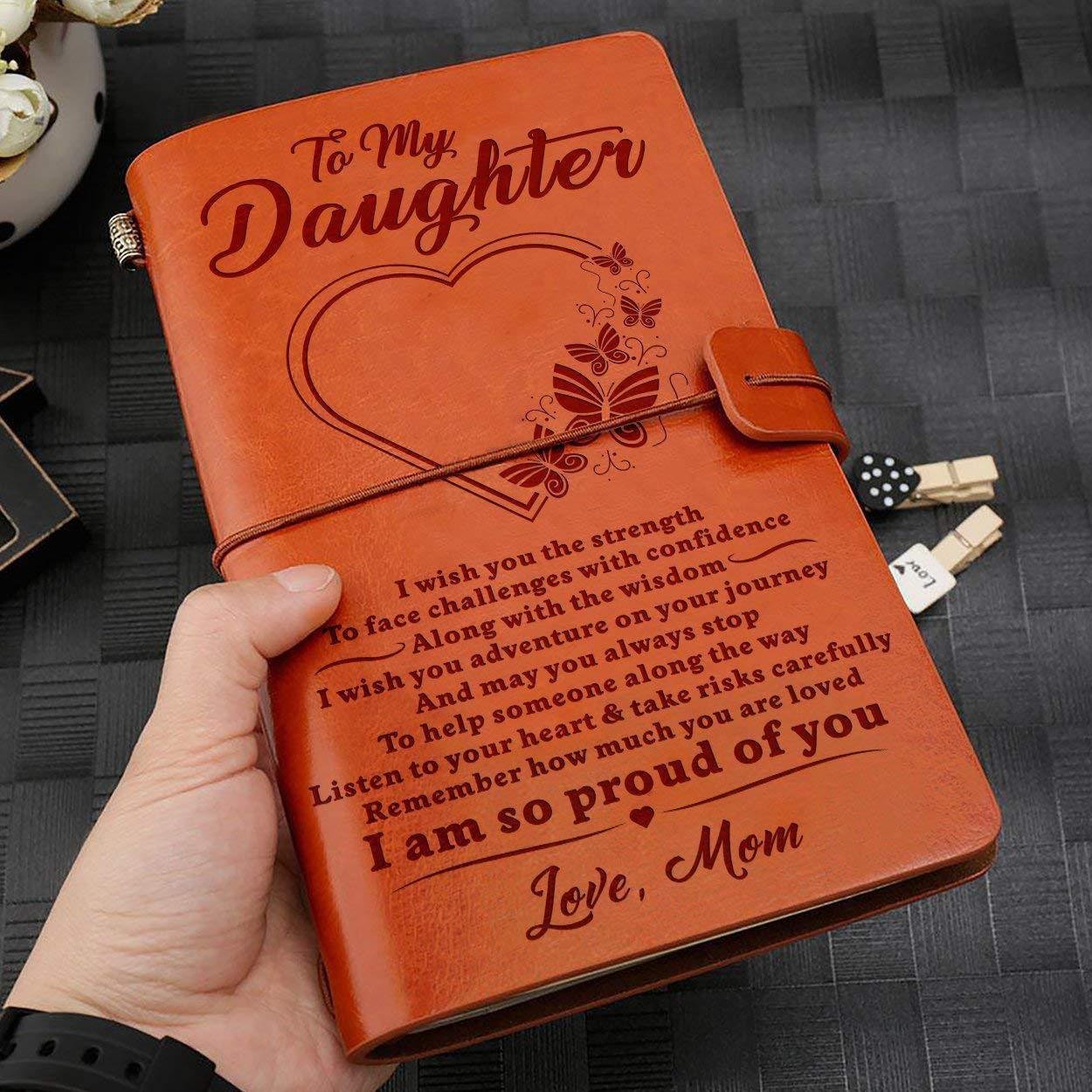 Vintage Engraved Journals (Pages Included) The Best Thanksgiving/Christmas Gift to Beloved