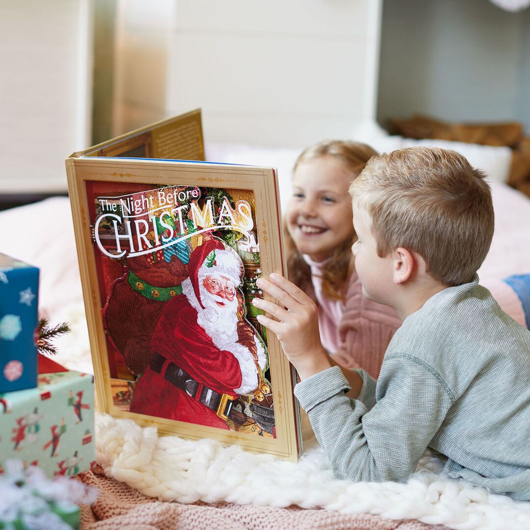 The Night Before Christmas Pop-Up Book With Light and Sound