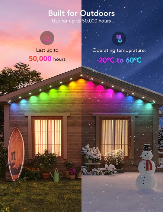 🎃Halloween Sale 48% OFF🔥Wi-Fi Bluetooth Smart Led for outdoor