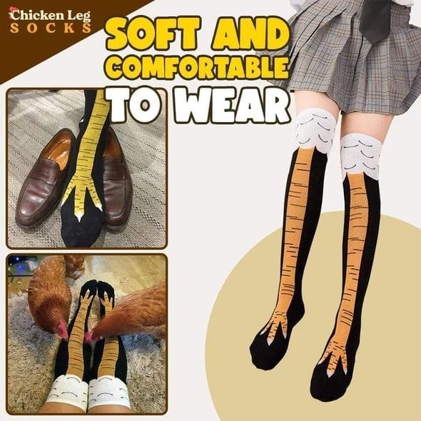 (Early Christmas Sale- SAVE 48% OFF)Chicken Legs Socks--buy 5 get 3 free & free shipping(8 pairs)