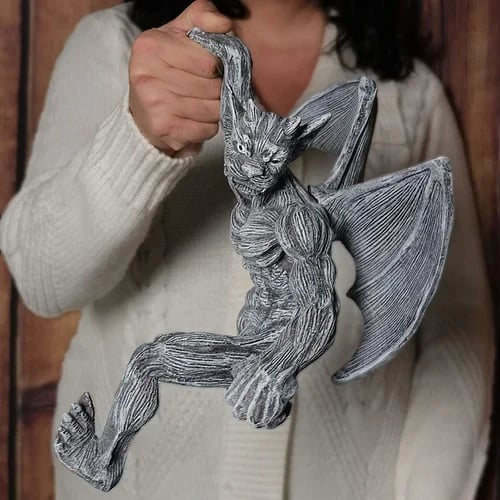 (🔥Last Day Promotion 50% OFF) - Dragon Winged Gargoyle Fence Hanger