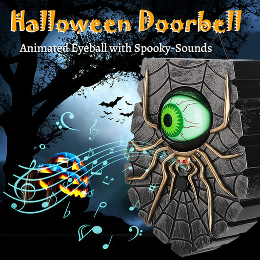 🎃Halloween Decoration One Eyed Doorbell🦇