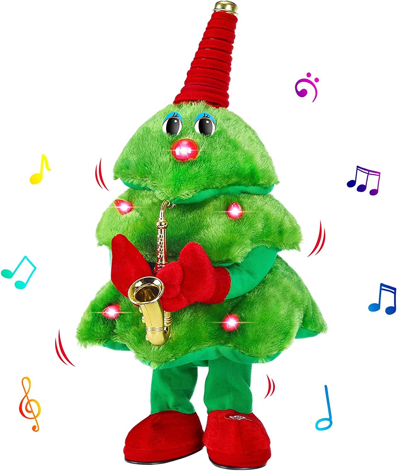 Sing and Dance Rock Christmas Tree Toy