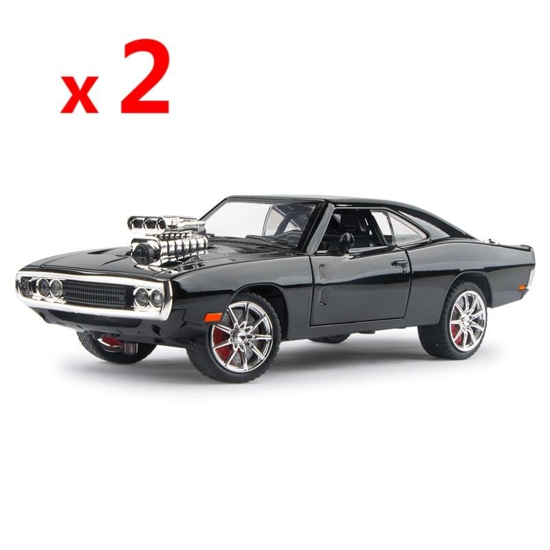 [Last day flash sale💥50% OFF] 1:24 Scale Die-Cast Vehicle - Dom's 1970 R/T Metal Model Car