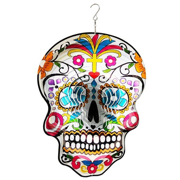 Sugar Skull Wind Spinners