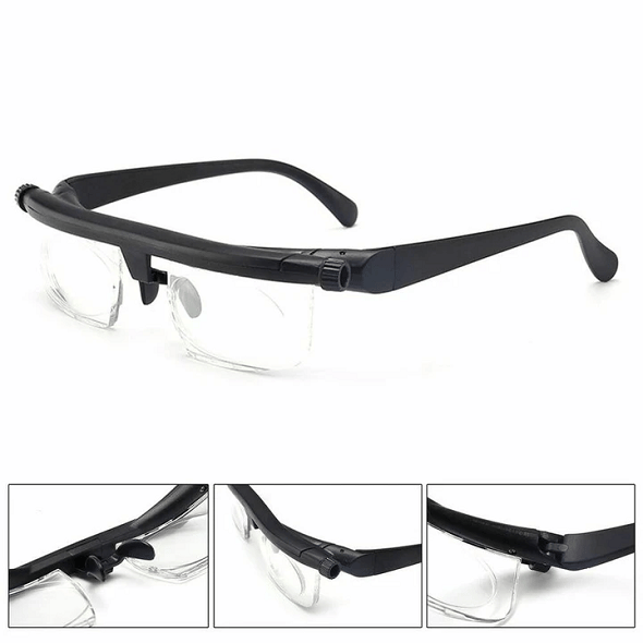 🔥🔥 ADJUSTABLE FOCUS GLASSES DIAL VISION NEAR AND FAR SIGHT