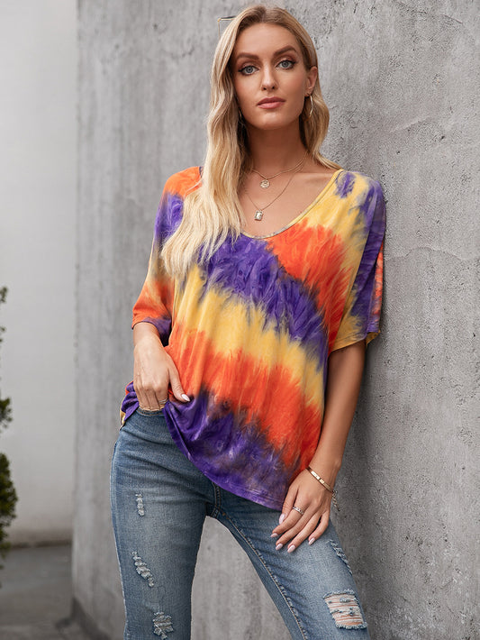 2023 Summer New Tie-dye Women's T-Shirt