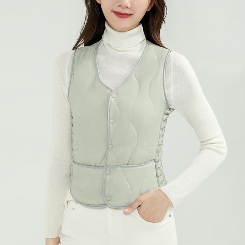 🔥Winter Hot Sale🔥New Sleeveless Thickened Vest(Free Shipping)