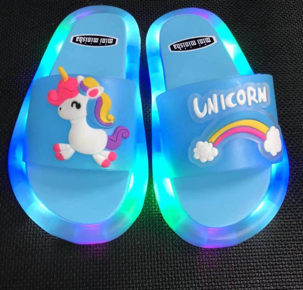 LED Happy Slippers For Kids