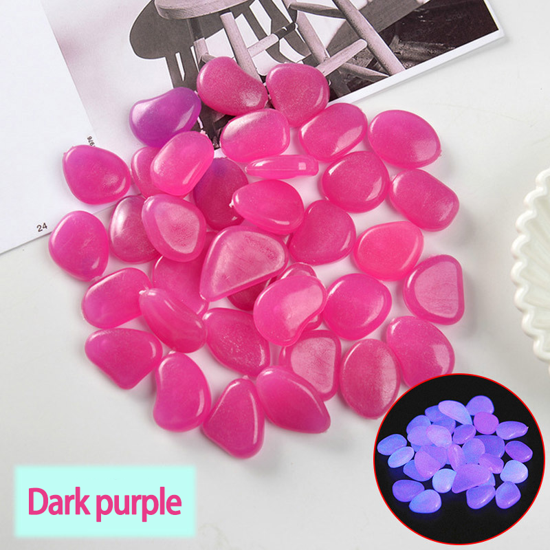 Glow-in-the-Dark Garden Pebbles