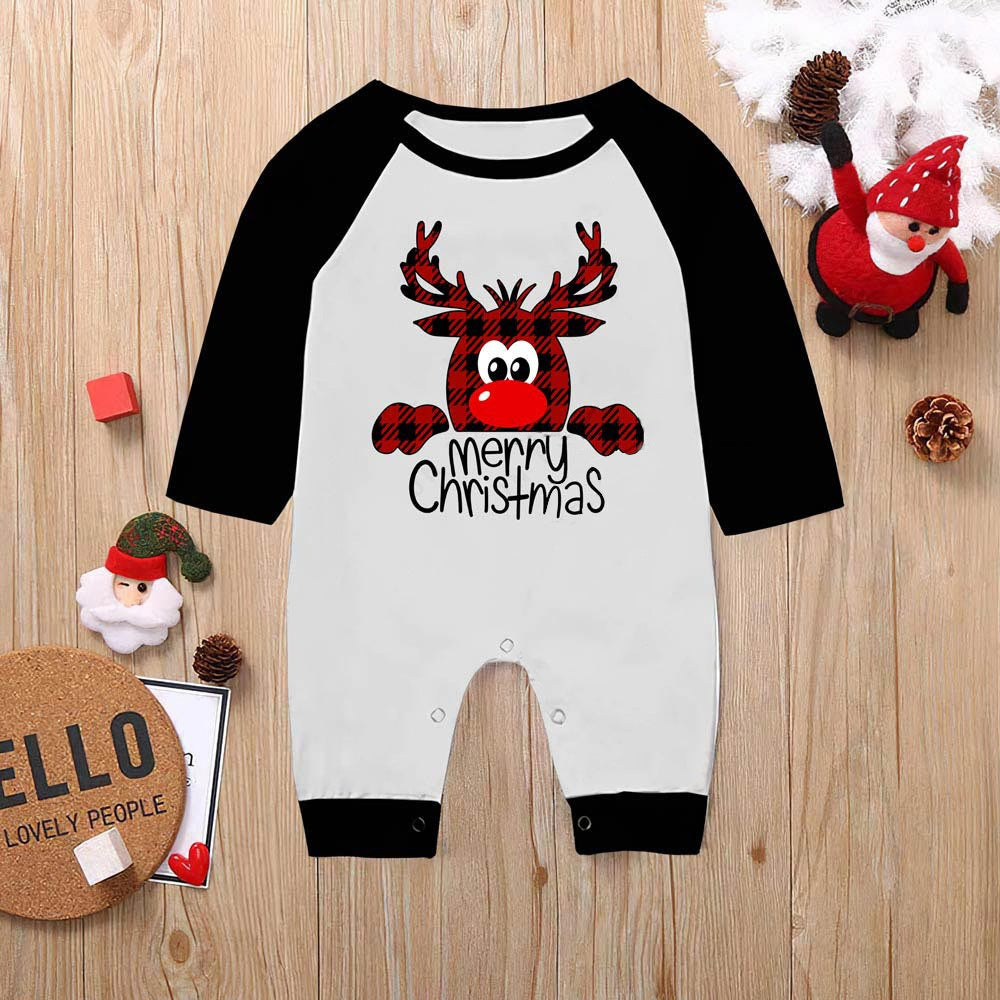 🎄 Early Christmas Pre-Sale - 50% Off -Reindeer Red Plaid Christmas Family Pajamas