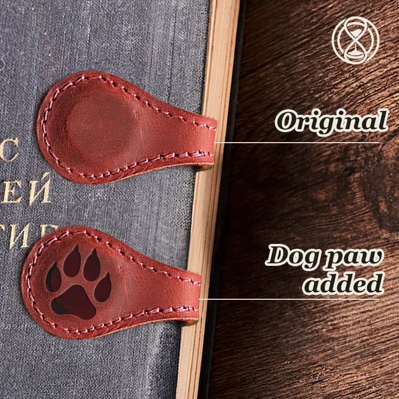 ✨Last Day Special Sale - 49% OFF✨TimelessMark🔥Personalized Magnetic Leather Bookmark🔥