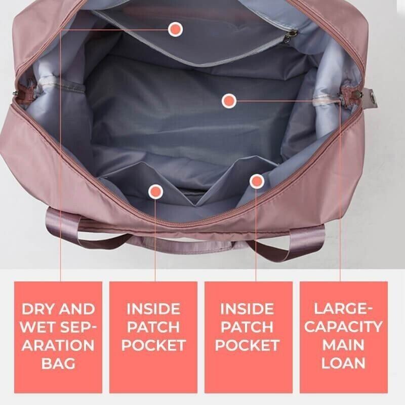 ( 48% OFF)Collapsible Waterproof Large Capacity Travel Handbag