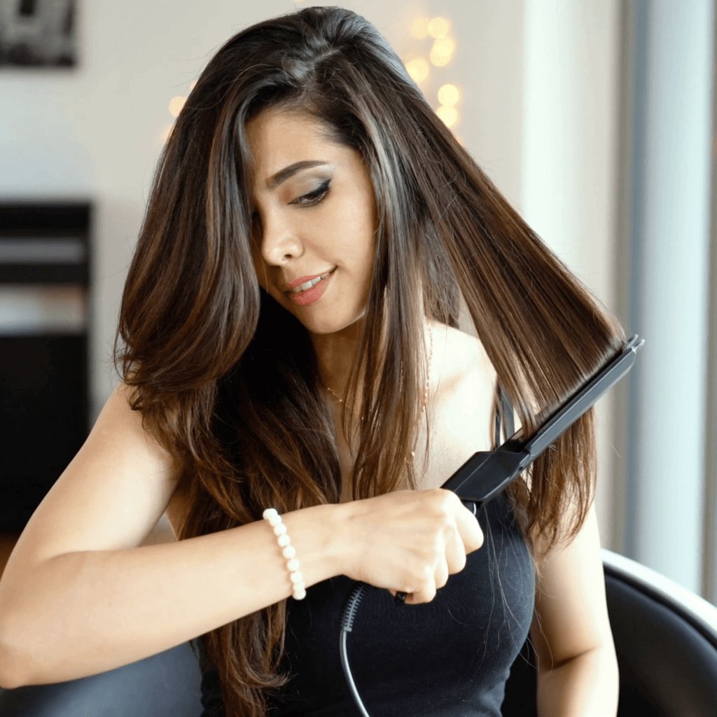 🔥Professional Ceramic Tourmaline Ionic Flat Iron Hair Straightener