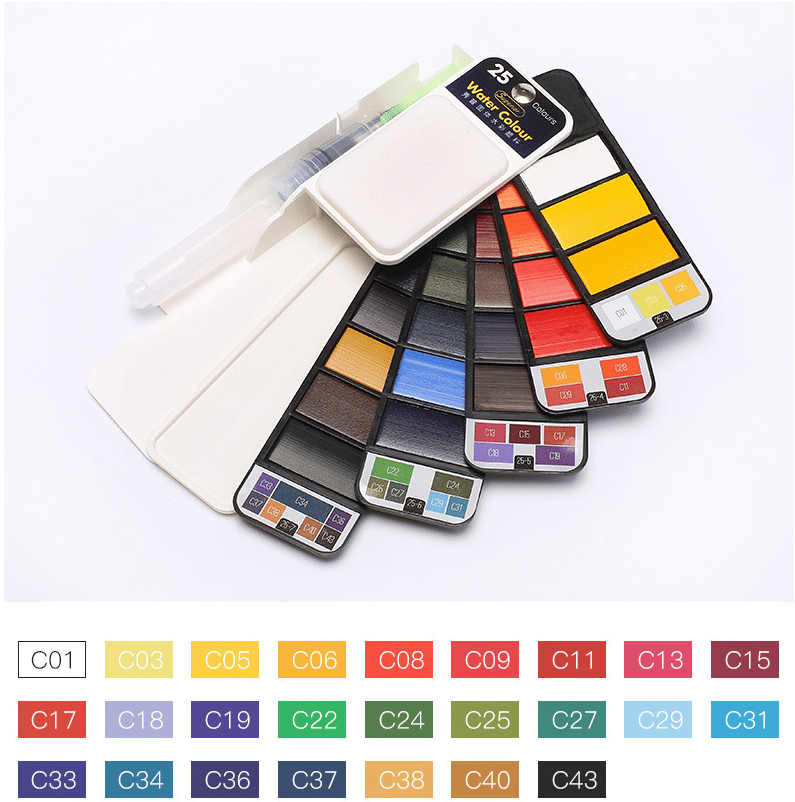 Handy Watercolor Travel Kit