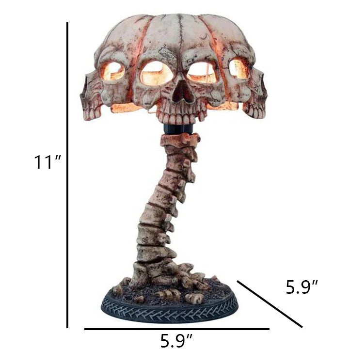 💀BUY 2 FREE SHIPPING--ATROCITY SKULL LAMP