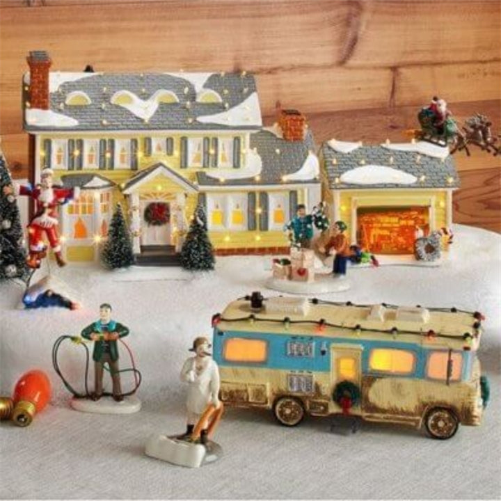 National Lampoon’s Christmas Vacation-Inspired Ceramic Village