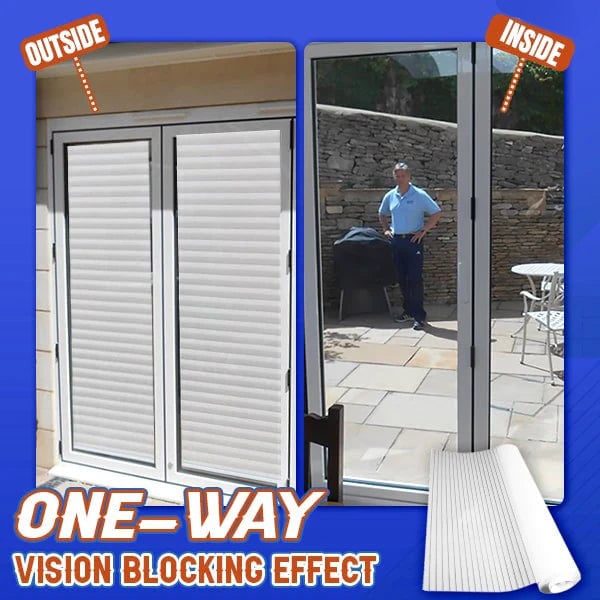 🎁One-Way Imitation Blinds Privacy Window Cover