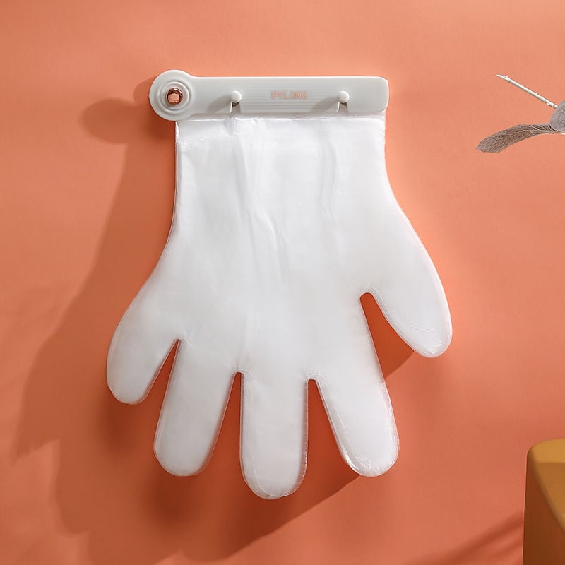 Disposable Glove Holder Organizer Wall Mounted (With 100PCS Gloves)