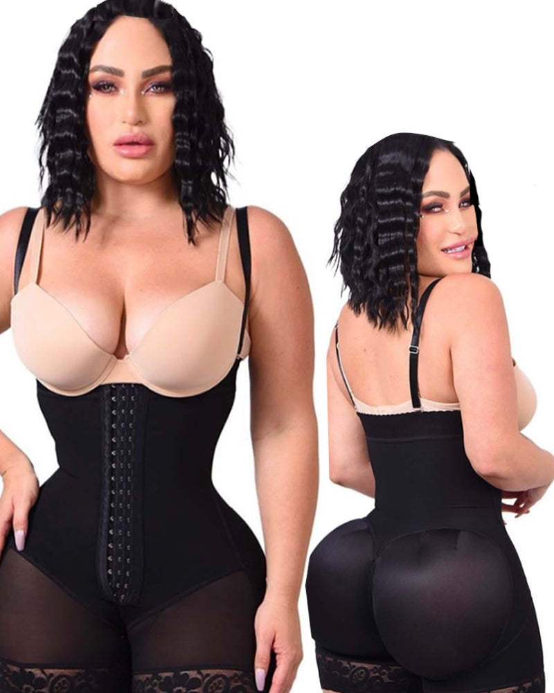 🔥2023 Hot Sale🔥 - Tummy Compression Bodysuit Shaper With Butt Lifter