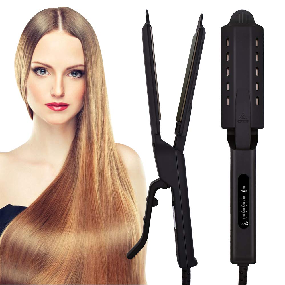 🔥Professional Ceramic Tourmaline Ionic Flat Iron Hair Straightener