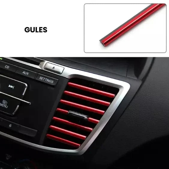 Car Vent Decorative Strip (10PCS)