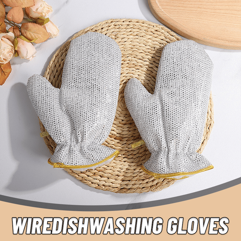 Wire Dishwashing Gloves