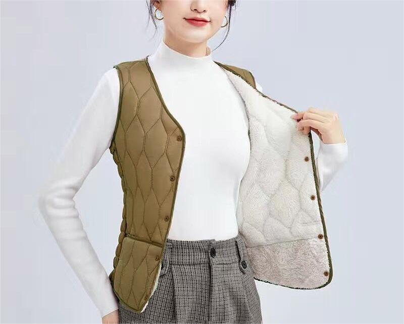 🔥Winter Hot Sale🔥New Sleeveless Thickened Vest(Free Shipping)