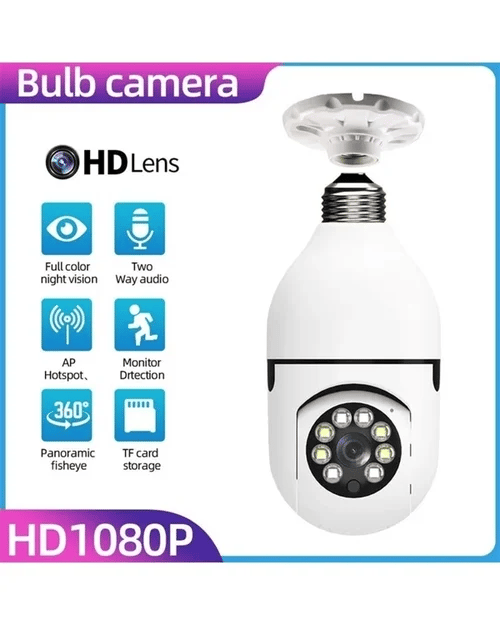 🔥2023 Hot Sale 49%OFF🔥Wireless Wifi Light Bulb Camera Security Camera - BUY 2 GET FREE SHIPPING TODAY!