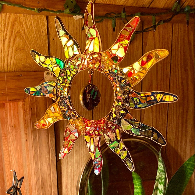 🌈🌈Rainbow sun SunCatcher🌈🌈