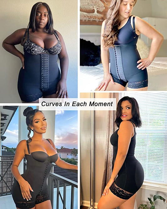 🔥🔥 - Tummy Compression Bodysuit Shaper With Butt Lifter