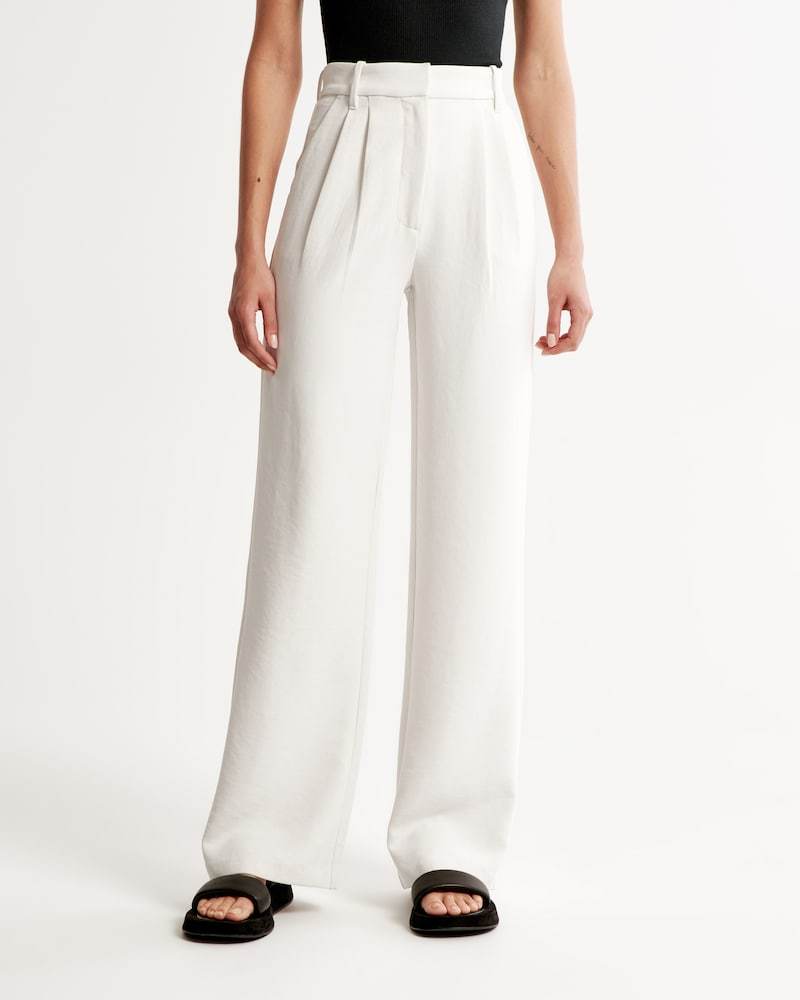 ❤️Icy Lightweight Tailored Wide Leg Pants-(Buy 2 Free Shipping)