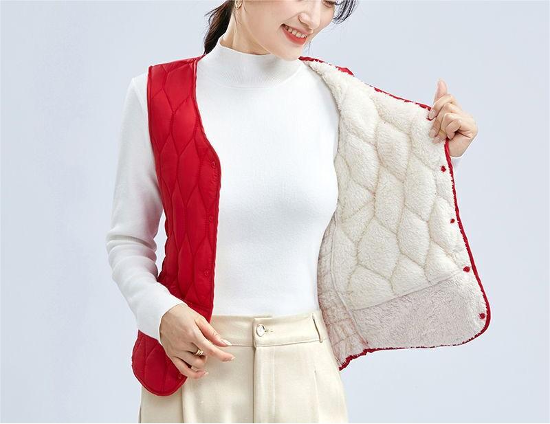 🔥Winter Hot Sale🔥New Sleeveless Thickened Vest(Free Shipping)